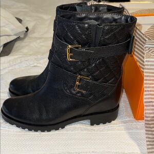 Kate Spade Black Ankle Boots